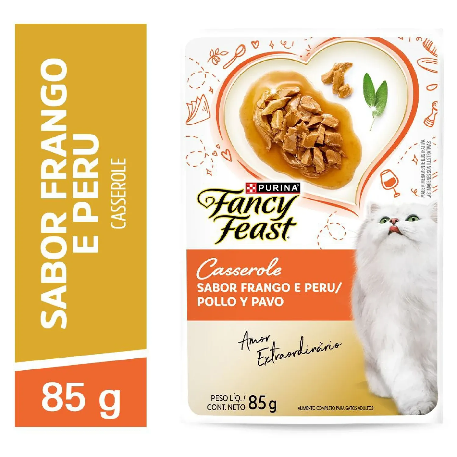 Racao Umida Fancy Feast Casserole embalagem_85 g-02